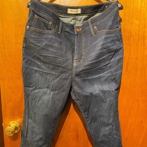 Madewell Curvy High-Rise Skinny 32 Petite.